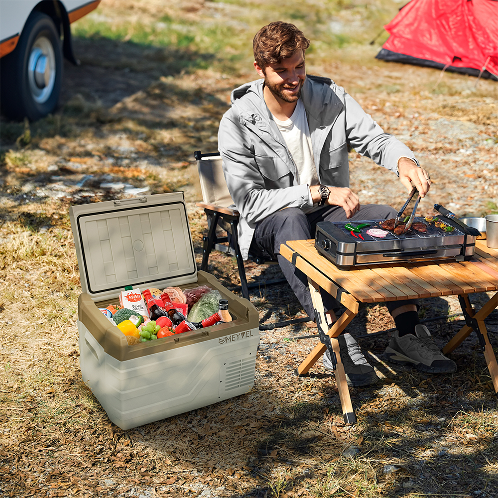 Еда в автохолодильнике